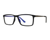 Blue Light Blocking Glasses Men Women Vintage Thick Round Rim Frame Eyeglasses